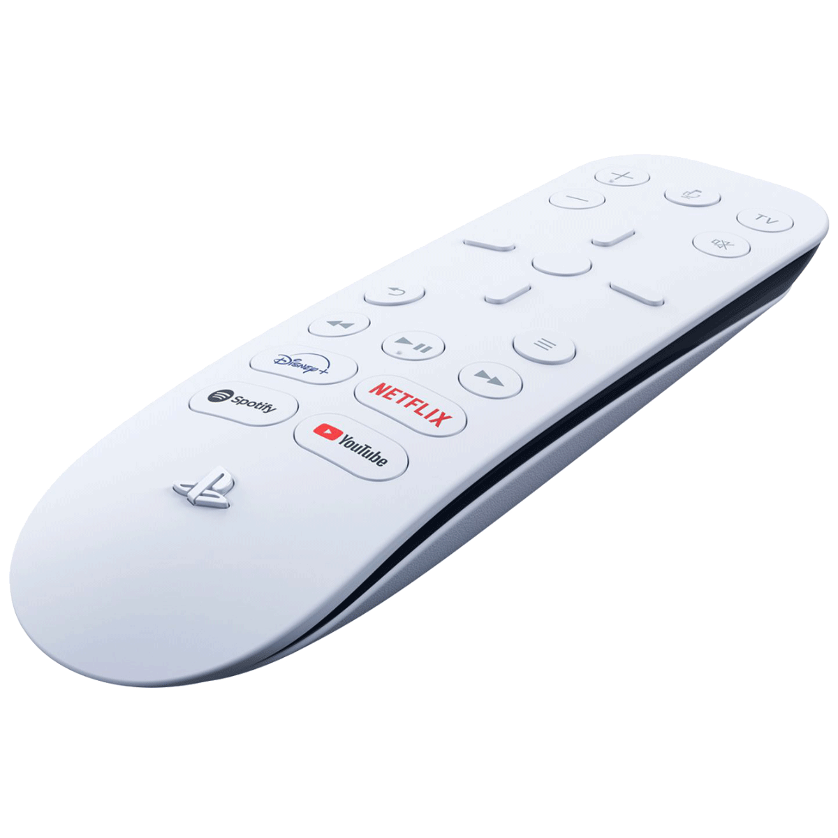 Sony Media Remote For Playstation 5 (Dedicated App Buttons, CFI-ZMR1BX/R, White)_3
