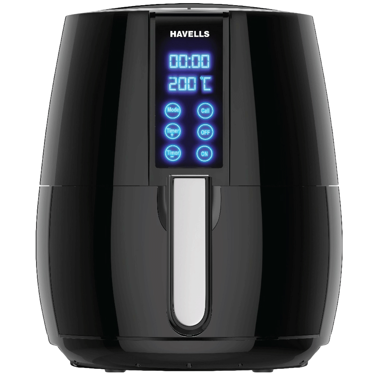 

Havells Prolife Digi 4 Litres Electric Air Fryer (Rapid Air Technology, GHCAFBXK123, Black/Silver), No color