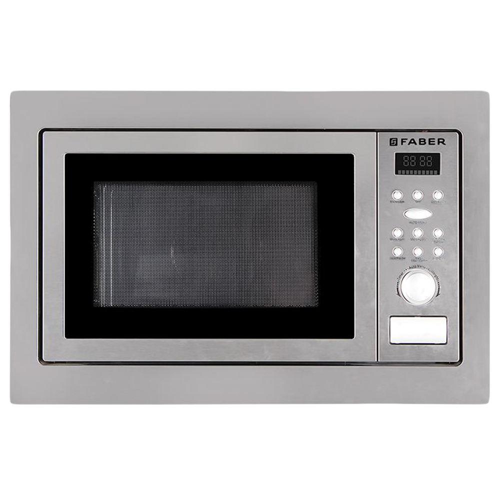 Faber 25 Litres Built-in Microwave Oven (10 Auto Cook Menus, FBI MWO 25L CGS BK, Stainless Steel)_1