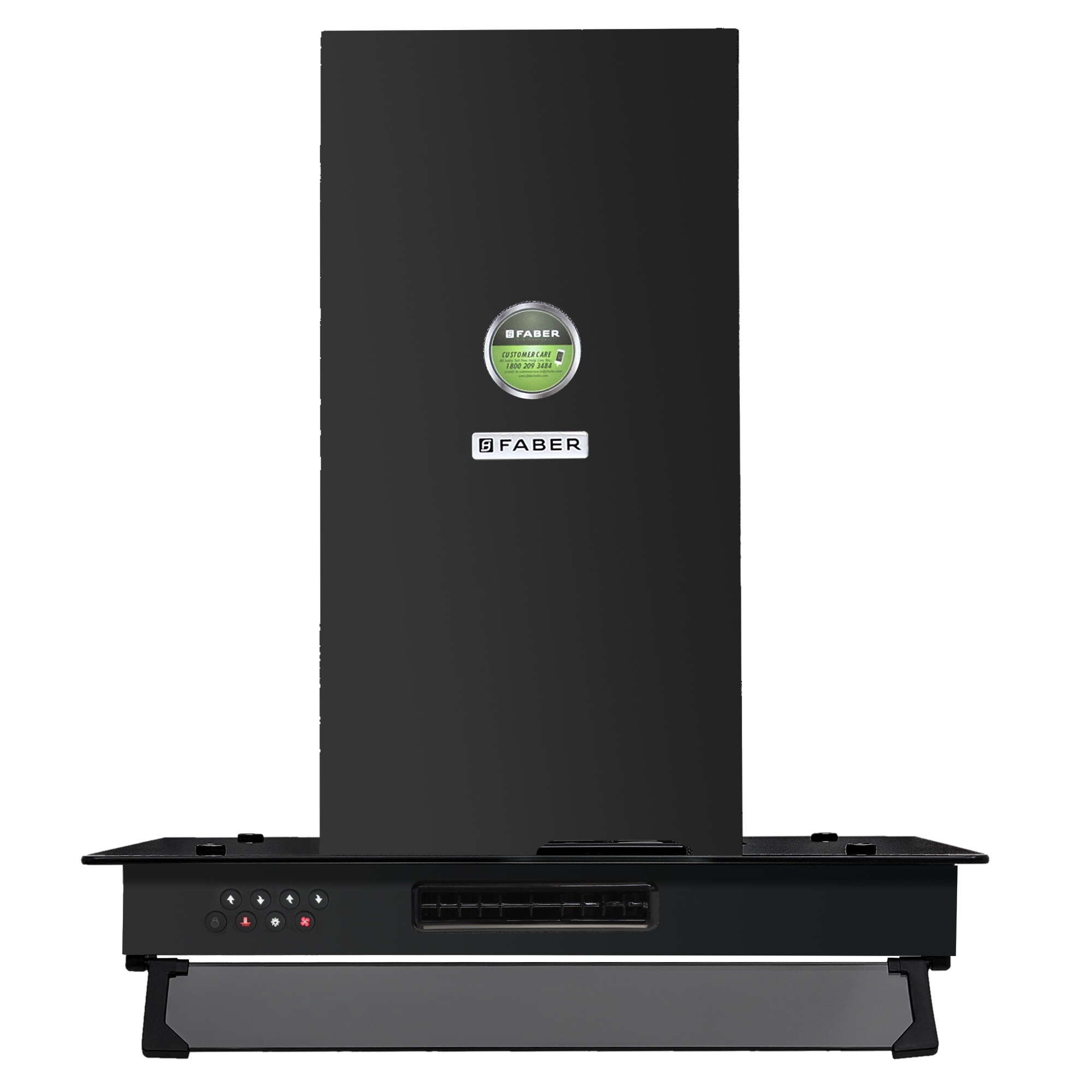 

Faber 3N1 Aerostation Glamour Pro 3D BK FT 60 1095 m³/hr 60cm Wall Mount Chimney (Soft Touch Control, 325.0601.867, Black), No color