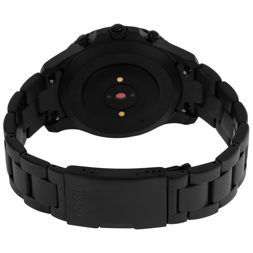 Fossil Hybrid HR FB-01 Smart Watch (44 mm) (Water Resistance, FTW7017, Black, Stainless Steel)_2