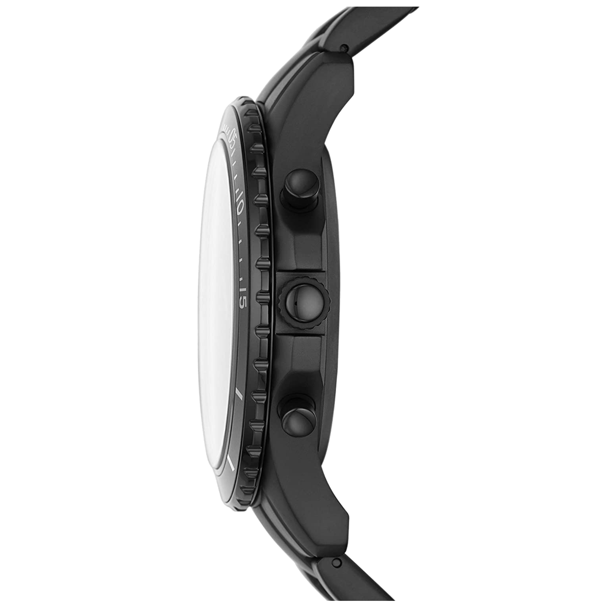Fossil Hybrid HR FB-01 Smart Watch (44 mm) (Water Resistance, FTW7017, Black, Stainless Steel)_4
