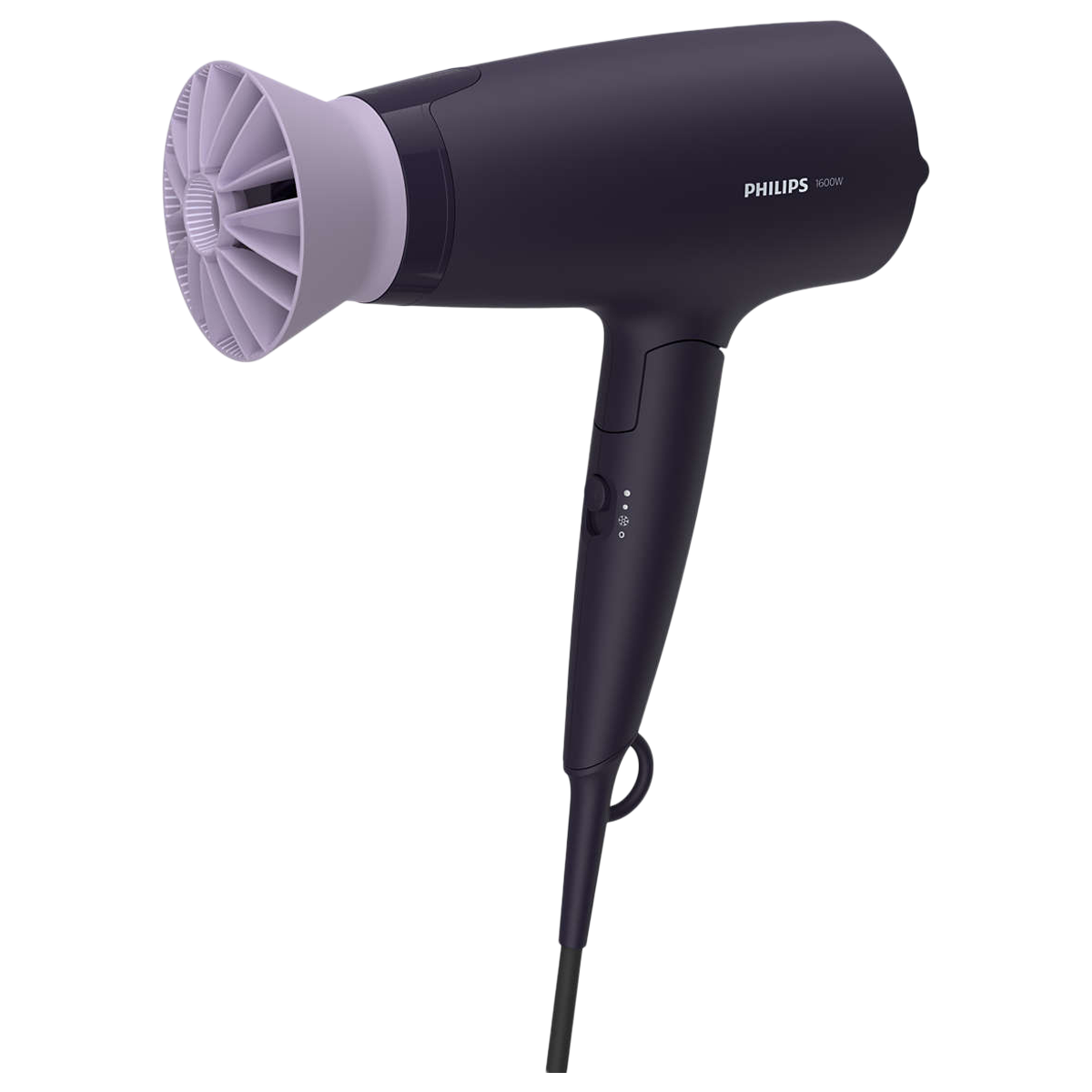 Philips 3000 Series 3 Setting Hair Dryer (ThermoProtect Technology, BHD318/00, Purple)_1