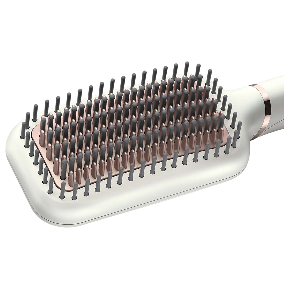 Philips Advanced Corded Heated Straightening Brush (ThermoProtect Technology, BHH880/50, Pearl White)_3