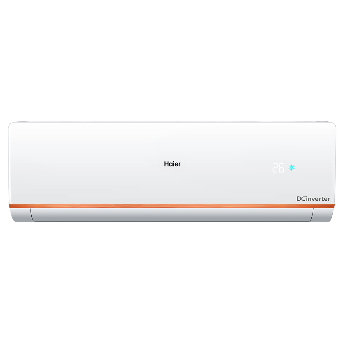 

Haier CleanCool Kuadra 1 Ton 4 Star Inverter Split AC (2 Row Copper Tube Condenser, HSU12C-TCB4B(INV), White), No color