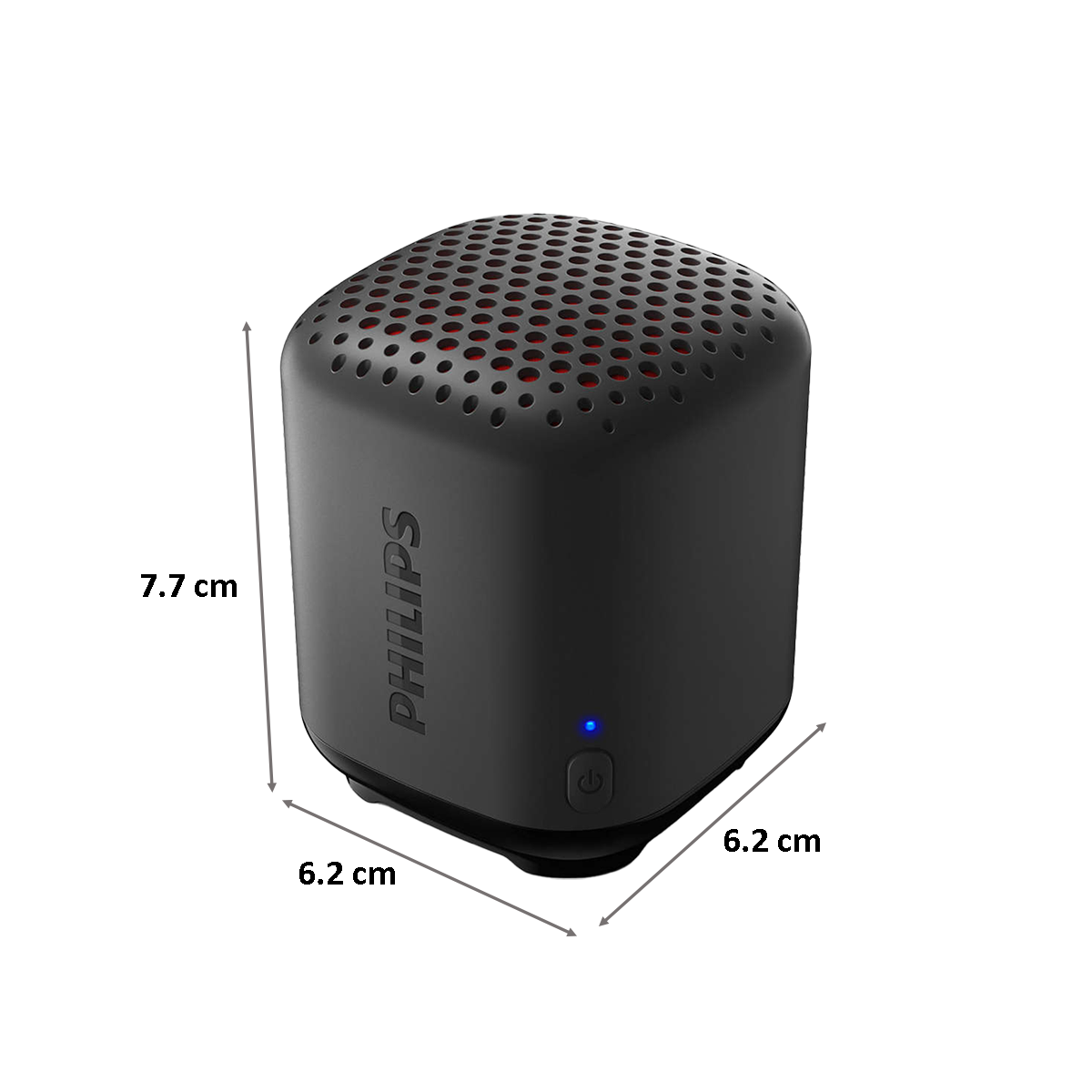 Philips 1000 Series 2.5 Watts Portable Bluetooth Speaker (IPX7 Waterproof, TAS1505B/94, Black)_2