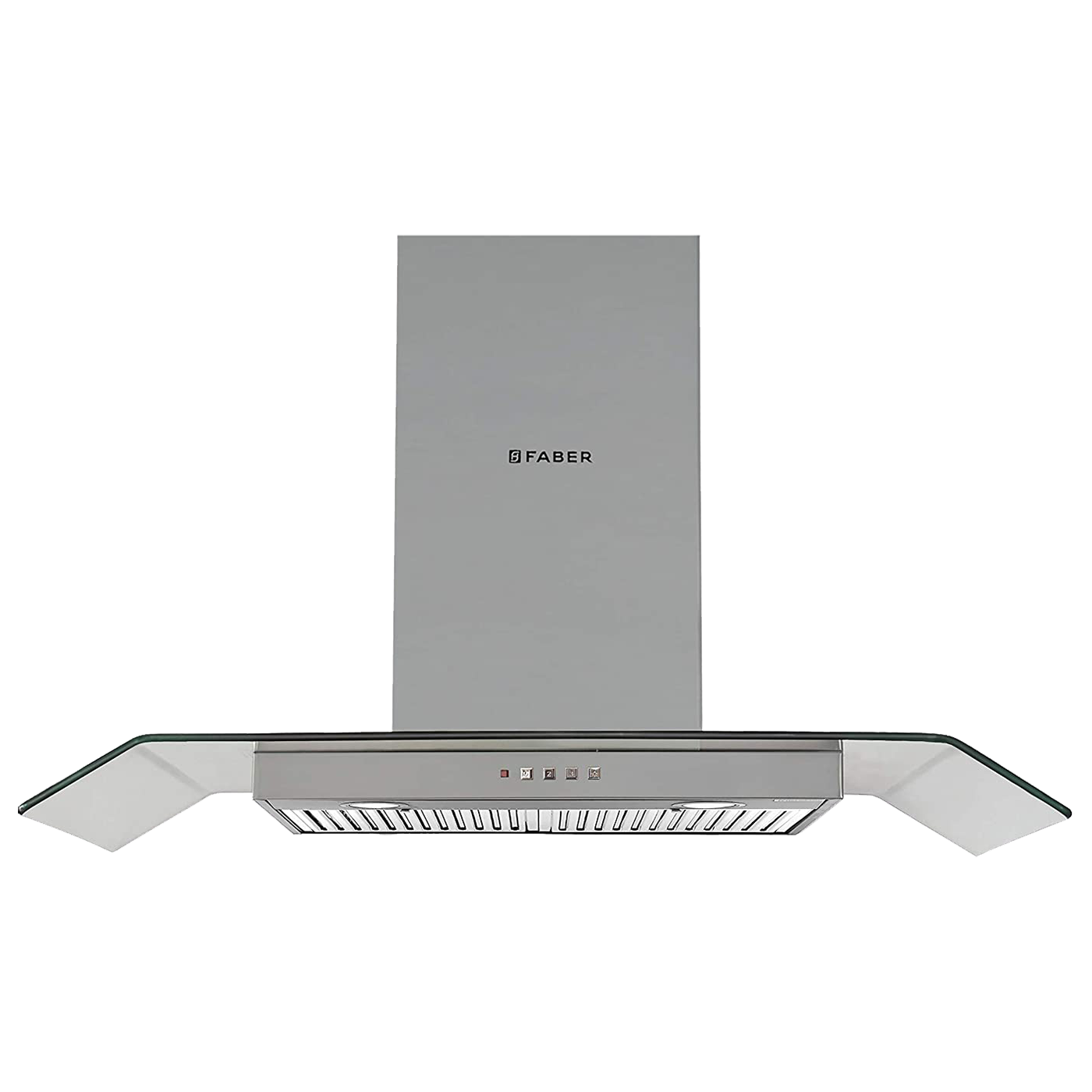 

Faber Arco 3D 1050 m³/hr 90cm Wall Mount Chimney (Baffle Filter, T2S2 BK LTW 90, Stainless Steel), No color