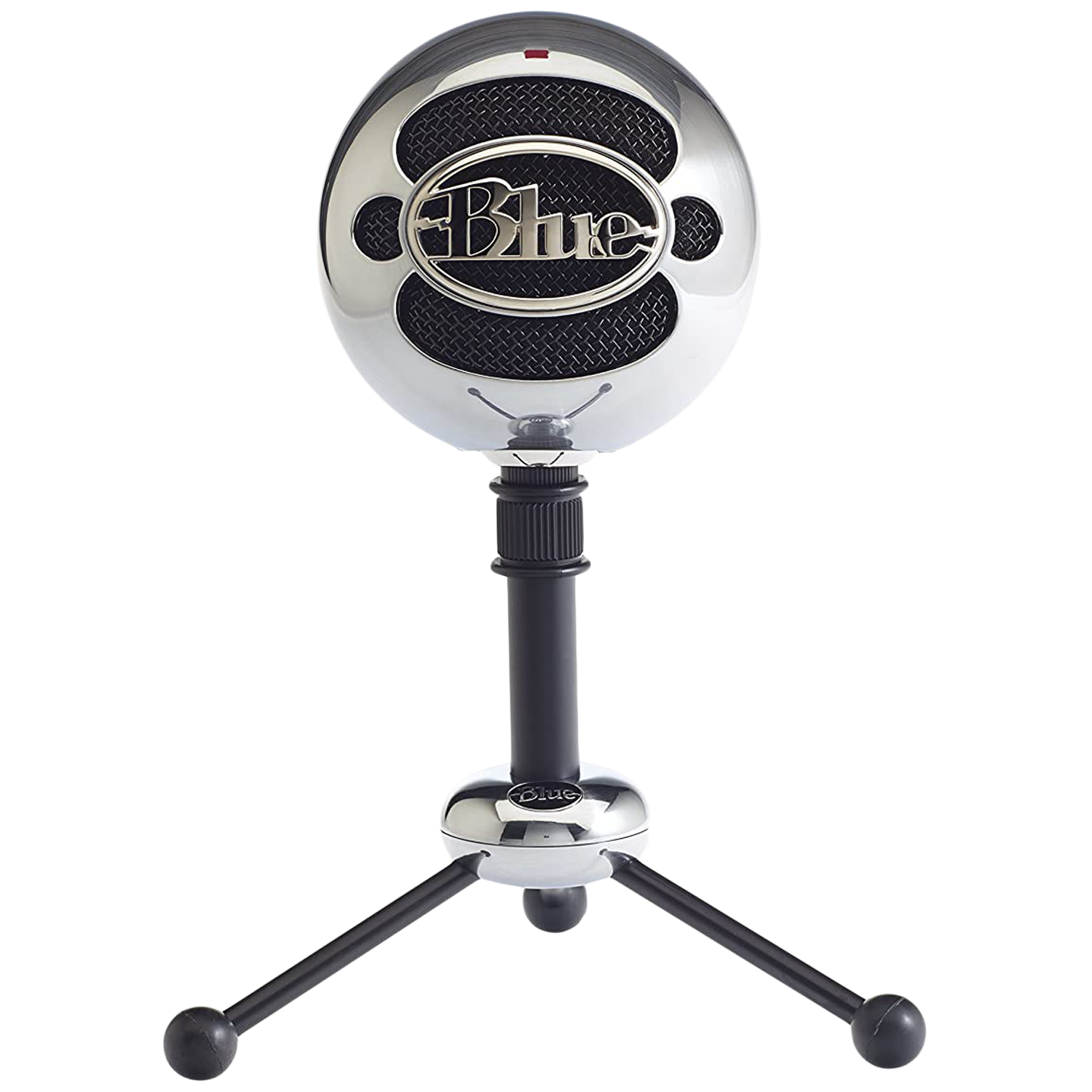 Logitech Snowball Tripod Mount Wired Condenser Microphone (Plug & Play, Brushed Aluminium)_1