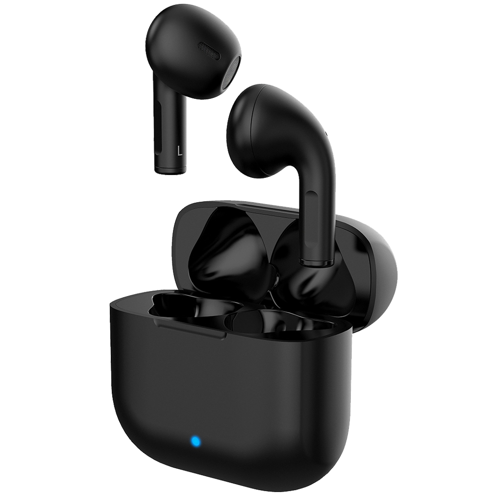 Boompods - Boompods Zero Buds In-Ear Truly Wireless Earbuds with Mic (Bluetooth 5.0, Google Assistant and Siri Supported, BP-ZBUD-BLK, Black)