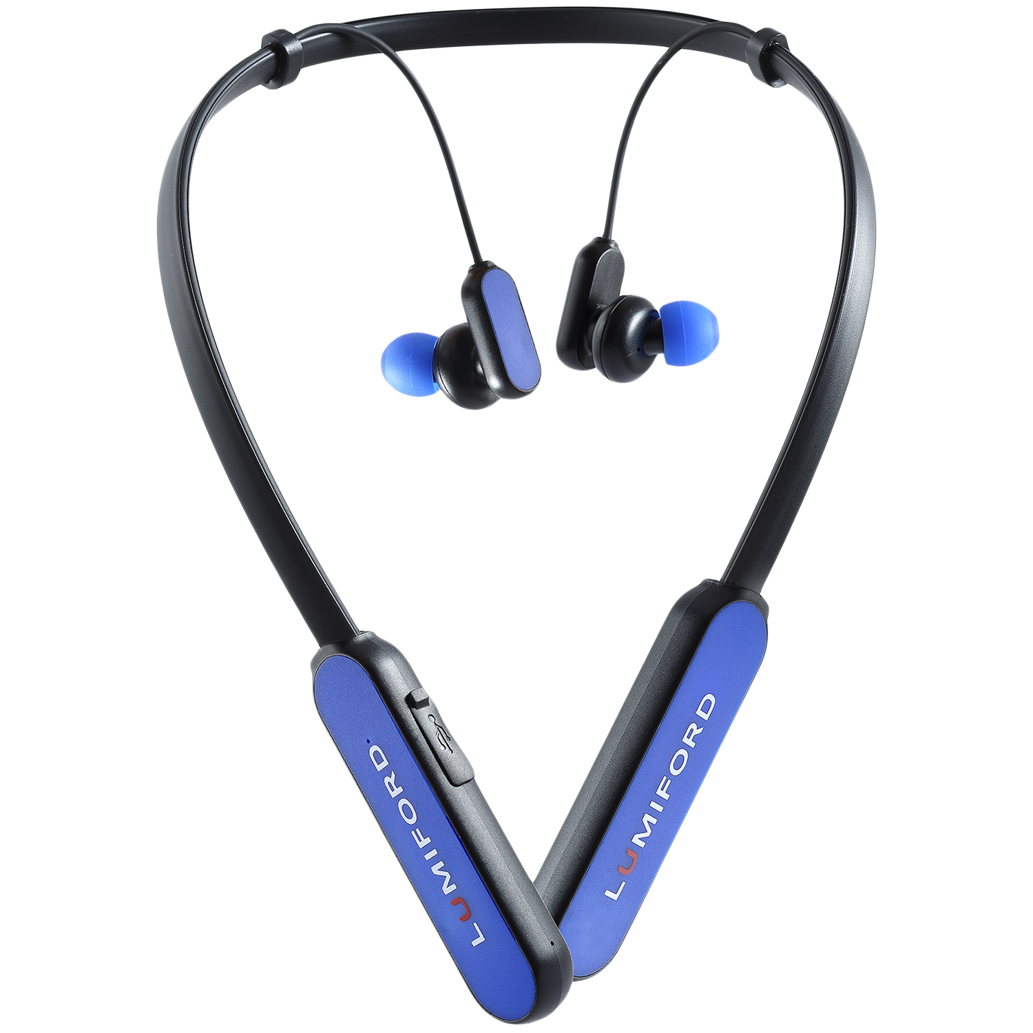 Lumiford XploriaHD XP50 Pro In-Ear Wireless Earphone with Mic (Bluetooth 5.0, Dual Pairing Technology, Blue)_1