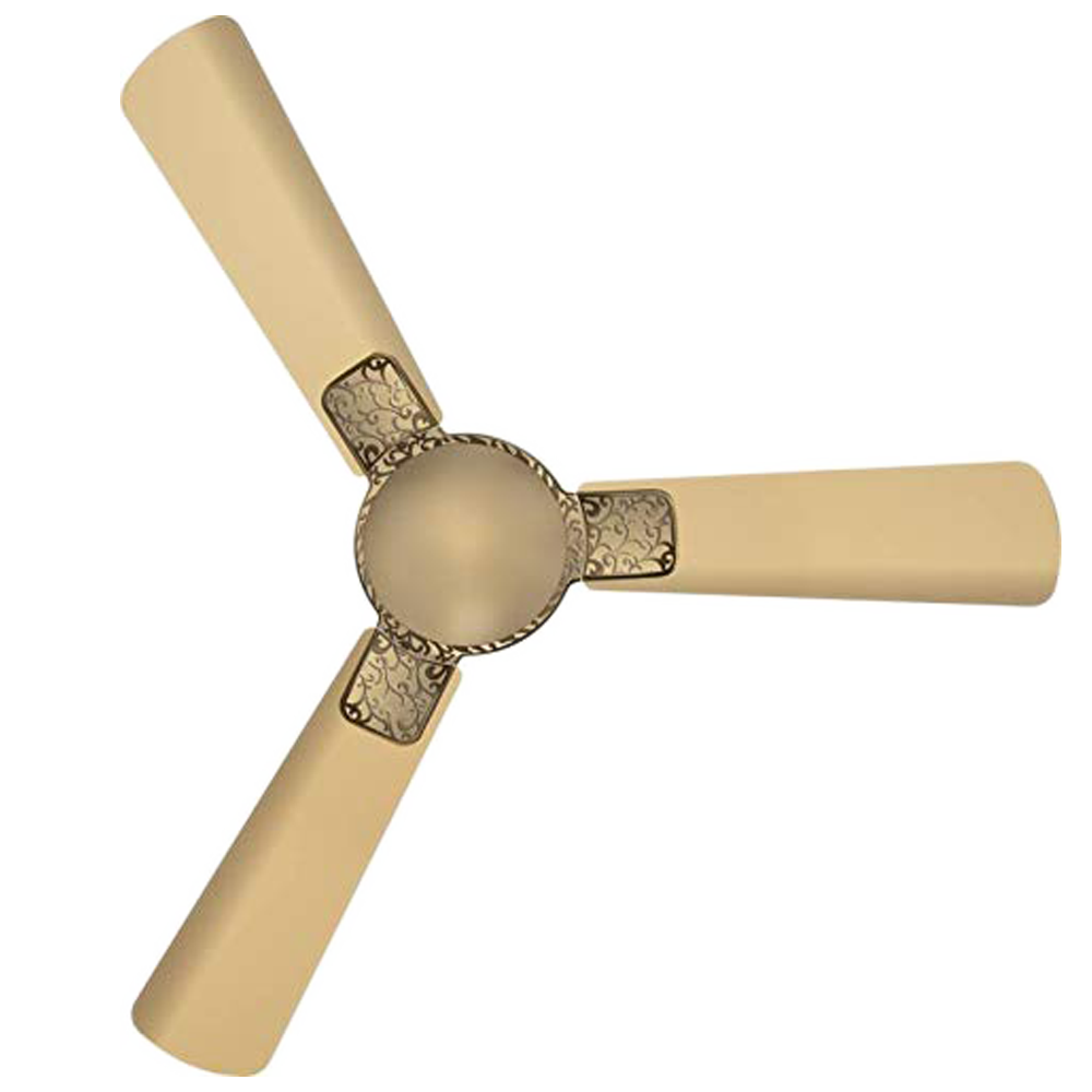 Havells Enticer Hues 120cm Sweep 3 Blade Ceiling Fan (Double Ball Bearing, FHCEASTGLD48, Gold)_1