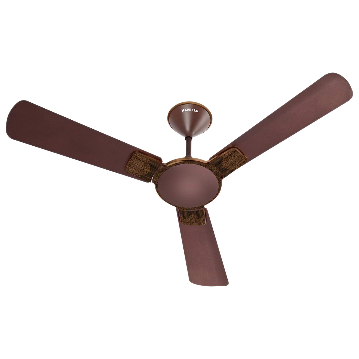 Havells Enticer Art 120cm Sweep 3 Blade Ceiling Fan (Inverter Compatible, FHCENSTEBR48, Espresso Brown)_1