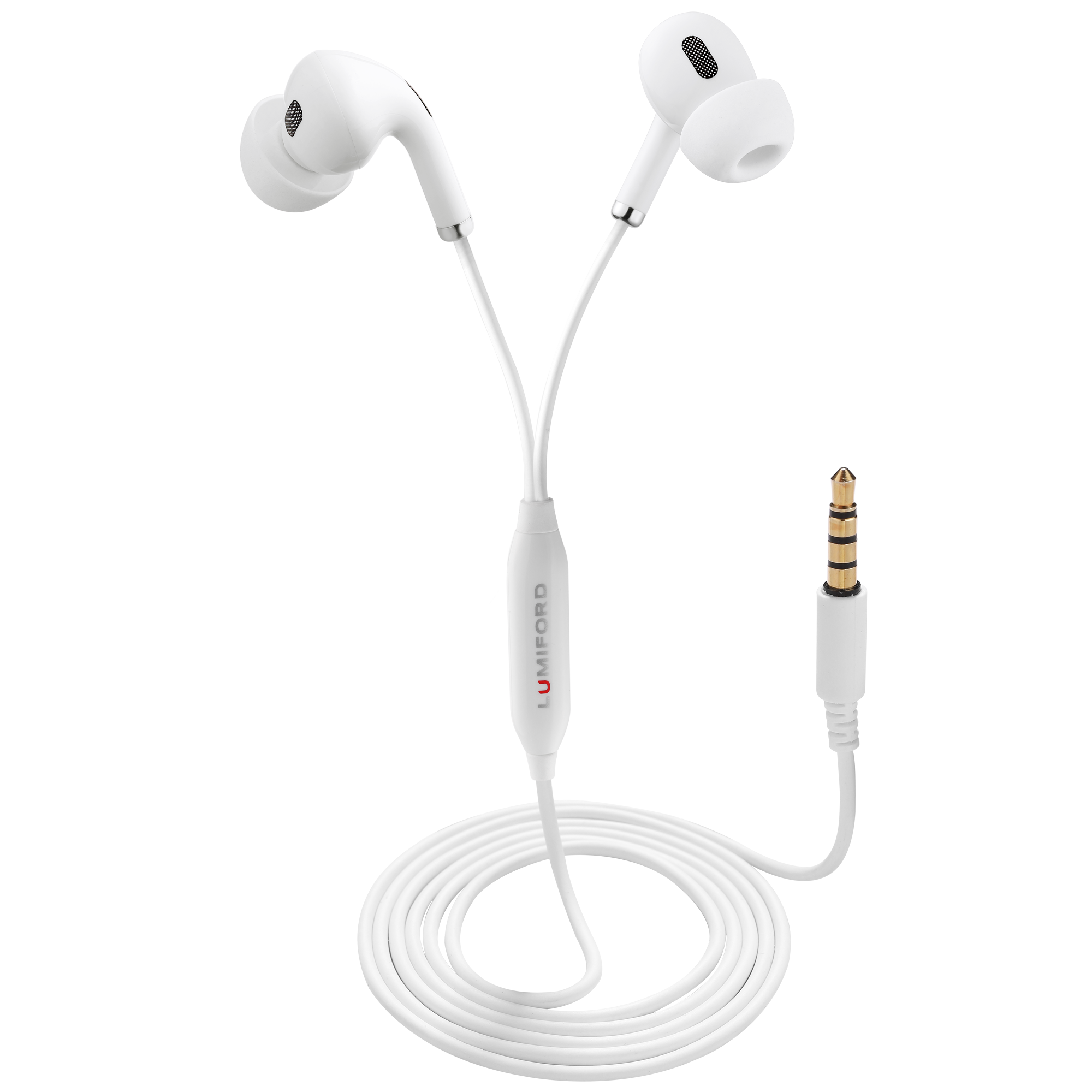 Lumiford Ultimate U50 In-Ear Wired Earphone with Mic (Hands Free Calling Mic, White)_1