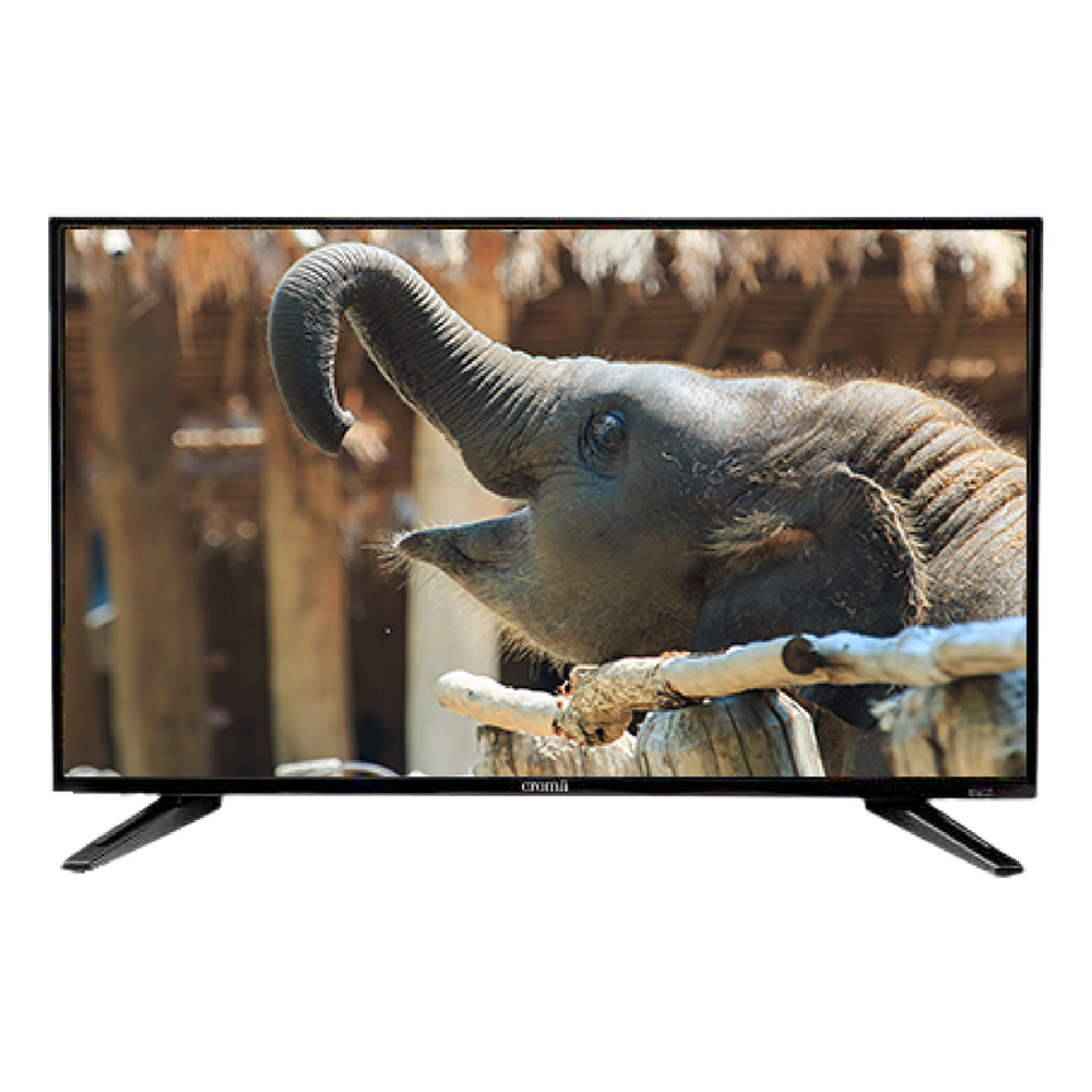 Croma 80cm (32 Inch) HD Ready LED Standard TV (3 Years Warranty, A Grade Panel, CREL7369, Black)_1