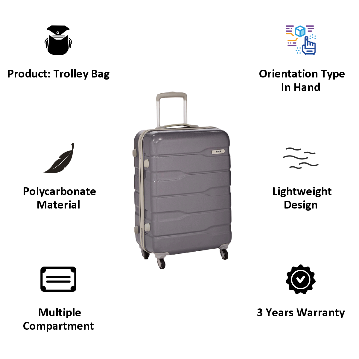 croma trolley bag