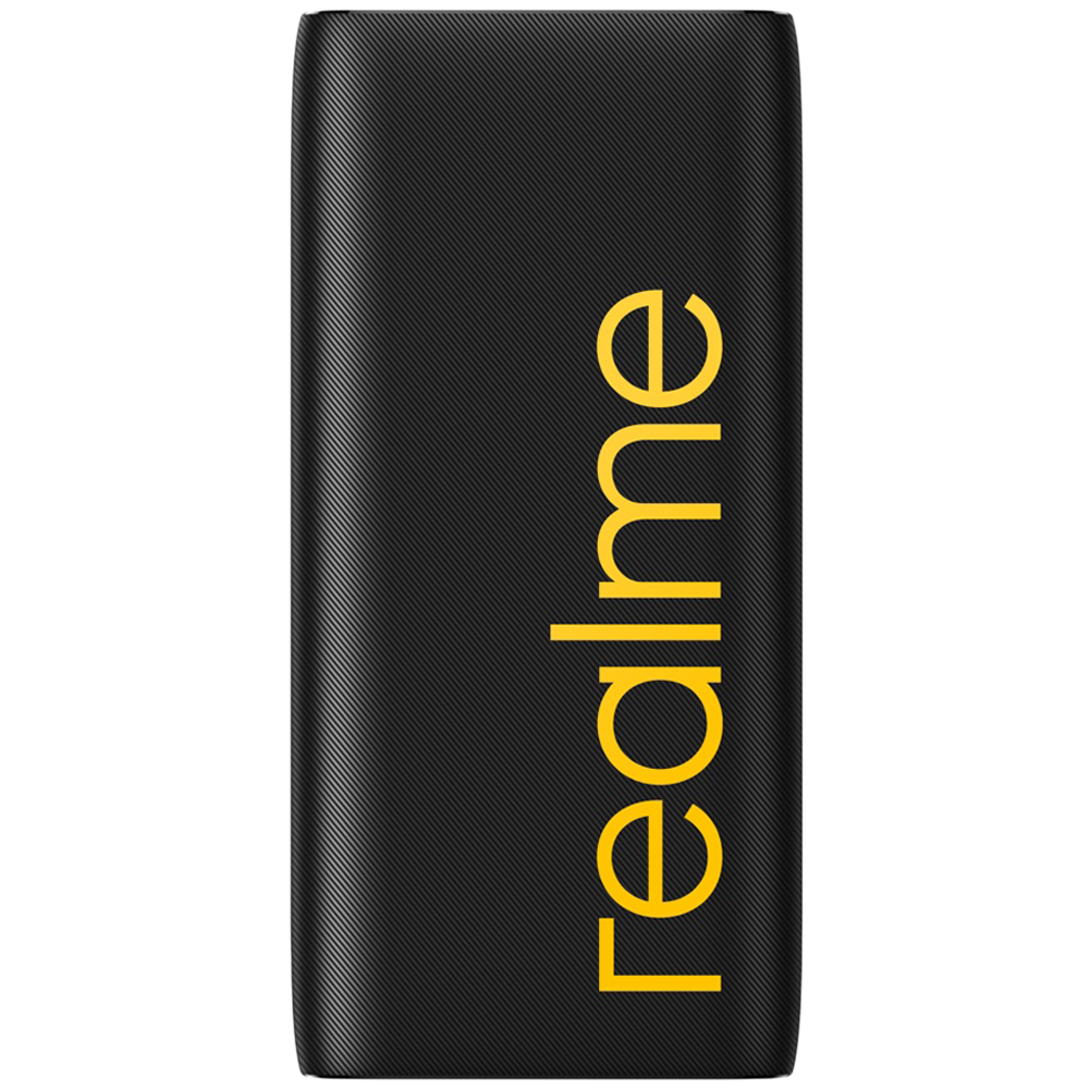 

Realme 20000mAh 3-Port Power Bank (Quick Charging, PWBFK4Q9CJZRYRZQ, Black), No color