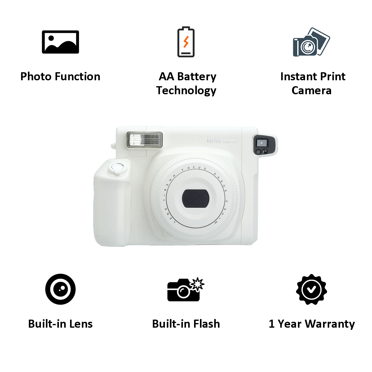 FUJIFILM Instax Wide 300 Instant Camera Price in India - Buy FUJIFILM  Instax Wide 300 Instant Camera online at