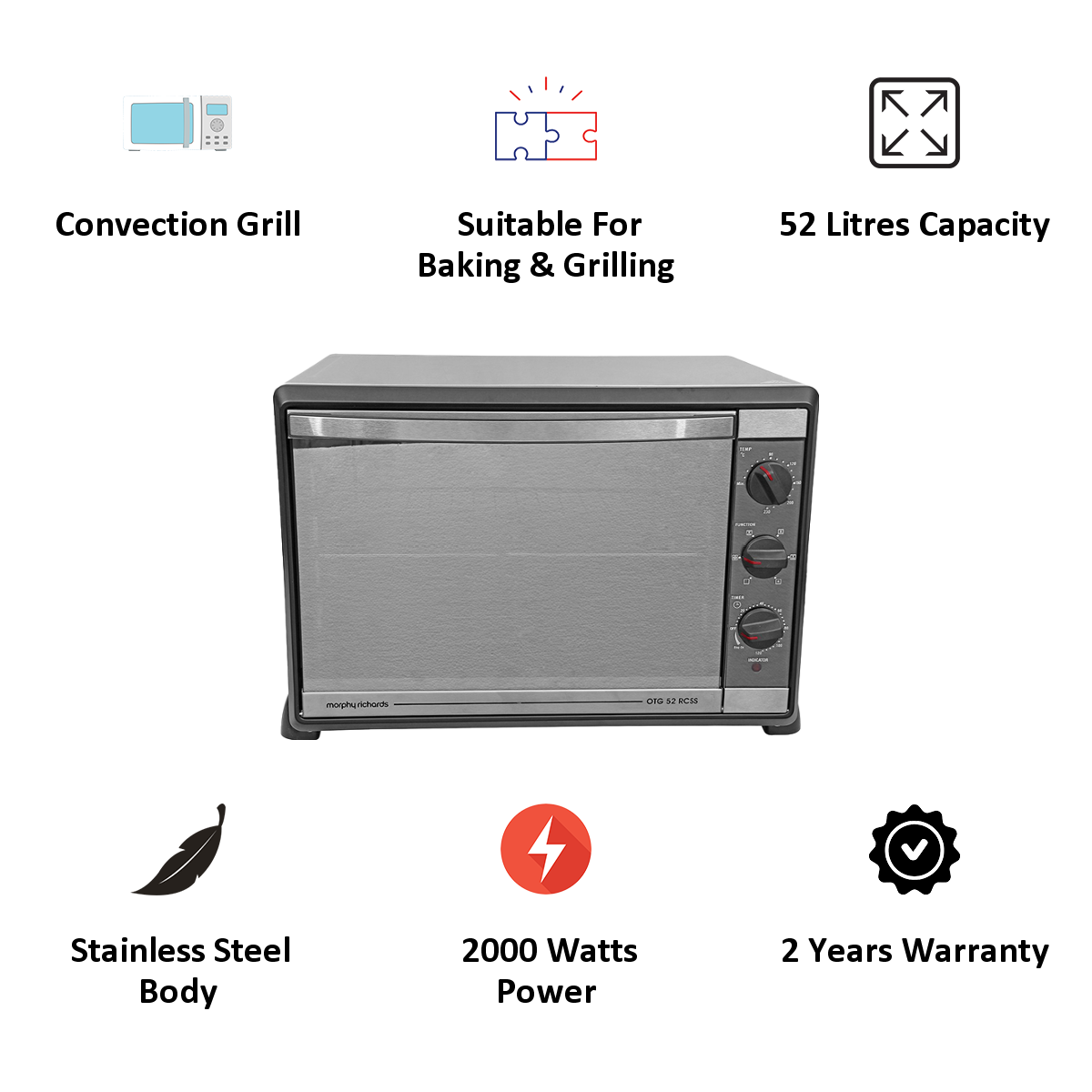 morphy richards 52 rcss dimensions