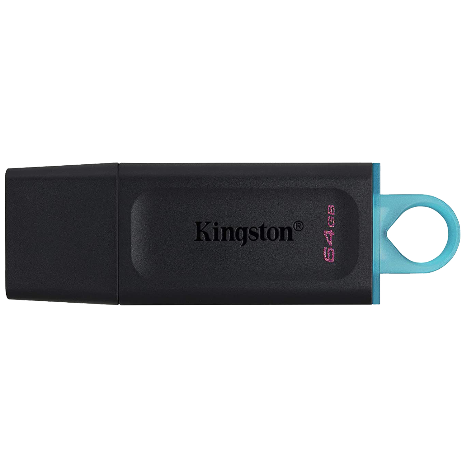 Kingston DataTraveler Exodia 64GB USB 3.2 Flash Drive (200 MB/s Read Speed, DTX/64GB, Black)