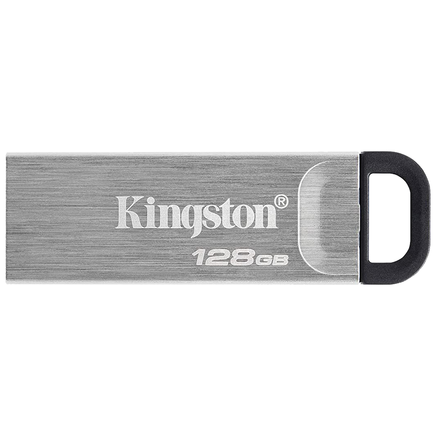 

Kingston DataTraveler Kyson 128GB USB 3.2 (Type-A) Flash Drive (200 MB/s Read Speed, DTKN/128GB, Grey), No color