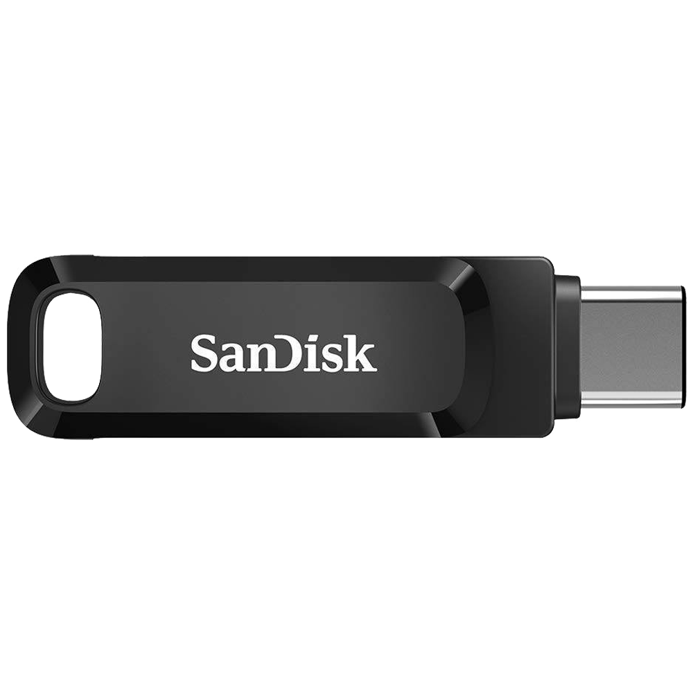 SanDisk Ultra Dual Drive Go 64GB USB 3.1 (Type-A), USB 3.1 (Type-C) Flash Drive (Auto Back-Up, SDDDC3-064G-I35, Black)