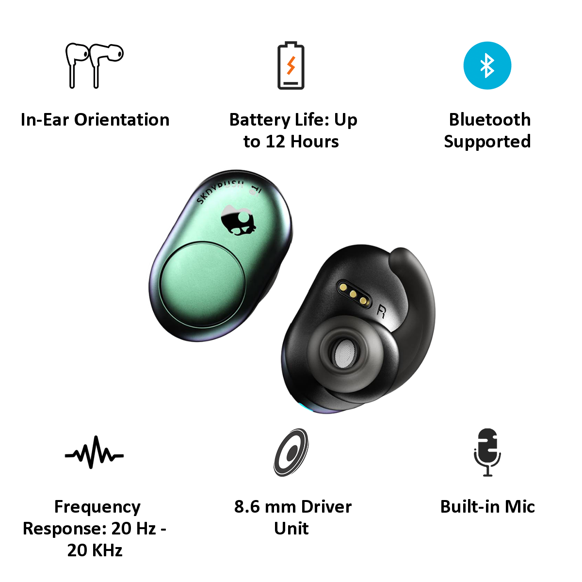 skullcandy earphones croma