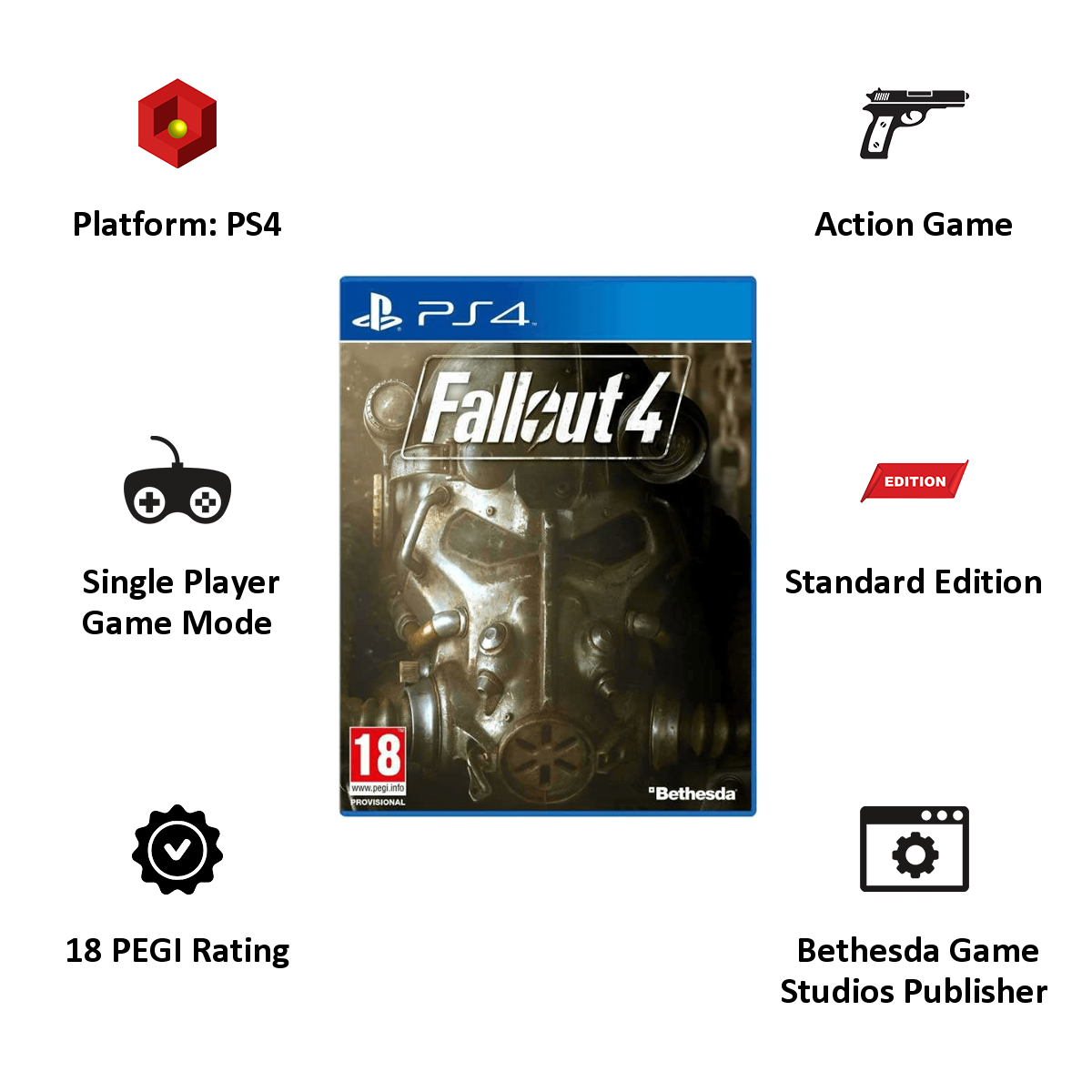 Buy PS4 Game (Fallout 4) Online - Croma