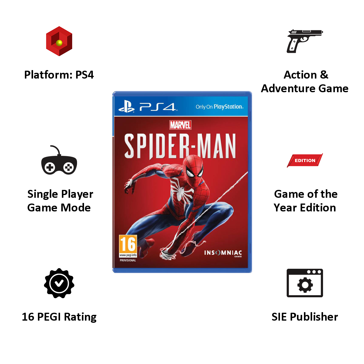 Ps4 Spider-man Trilogia - 3 Jogos Originais & Completos - Escorrega o  Preço