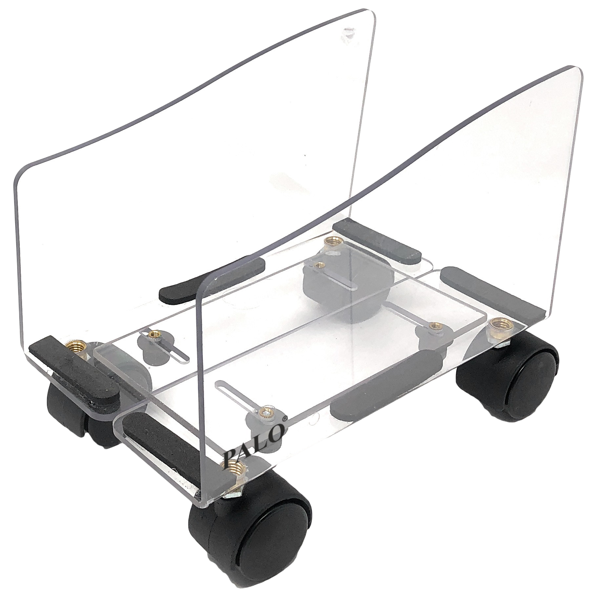 

Palo CPU Stand For CPU (Adjustable Width, PALO022, Transparent), No color