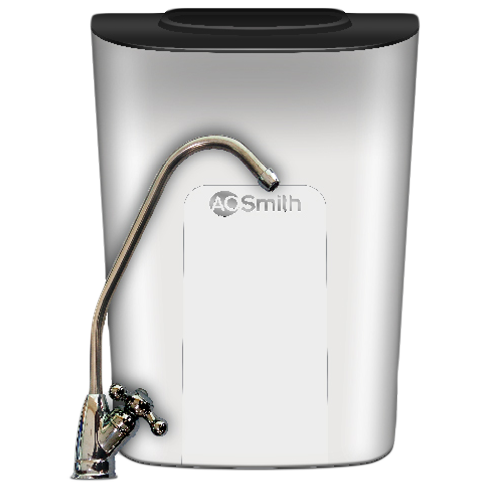

AO Smith Invi U1 UV + SAPC Electrical Water Purifier (UV Fail Alarm, IUC150061RUBNN0, White), No color