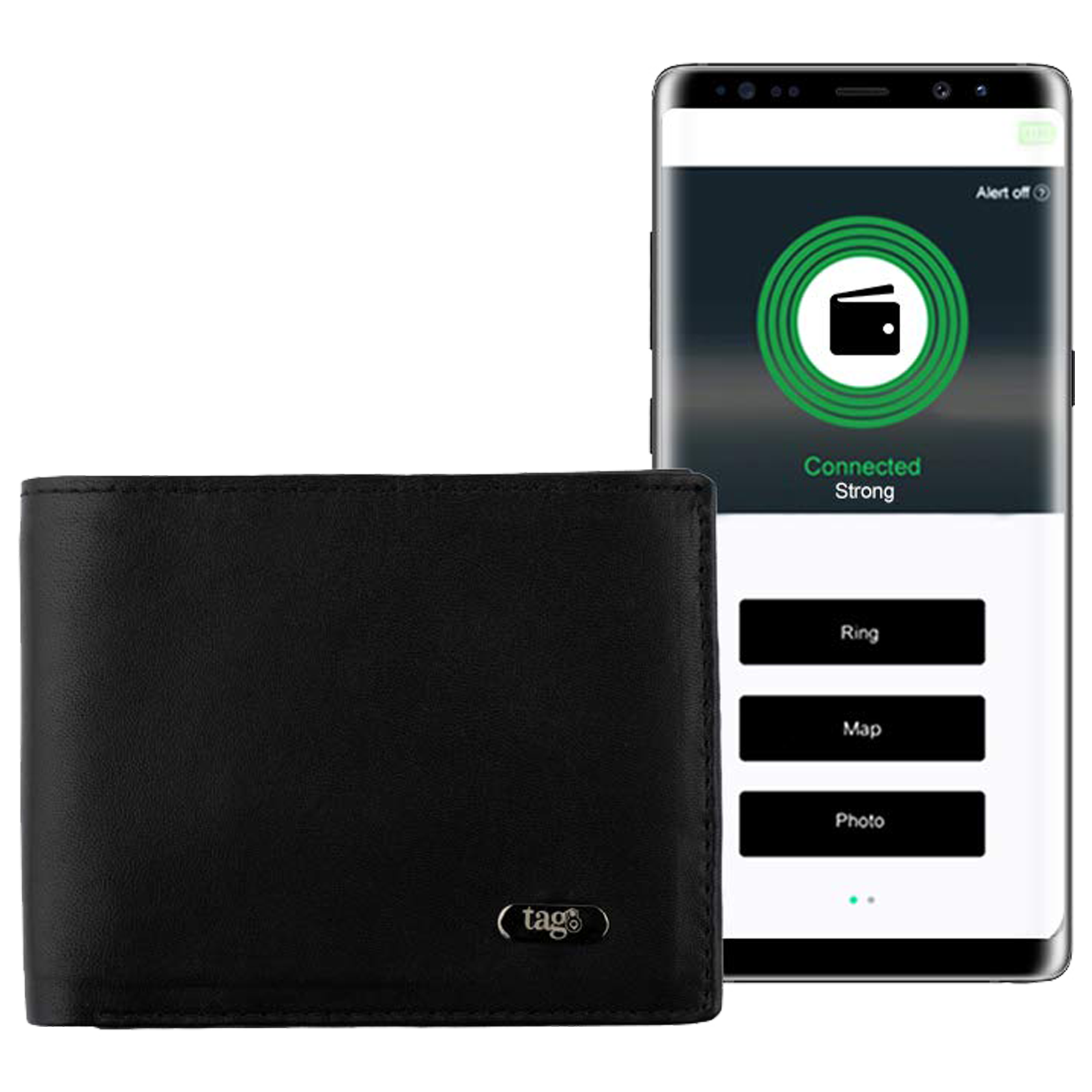tag8 Dolphin Wallet Tracker (RFID Protect, 800021 Black)_1