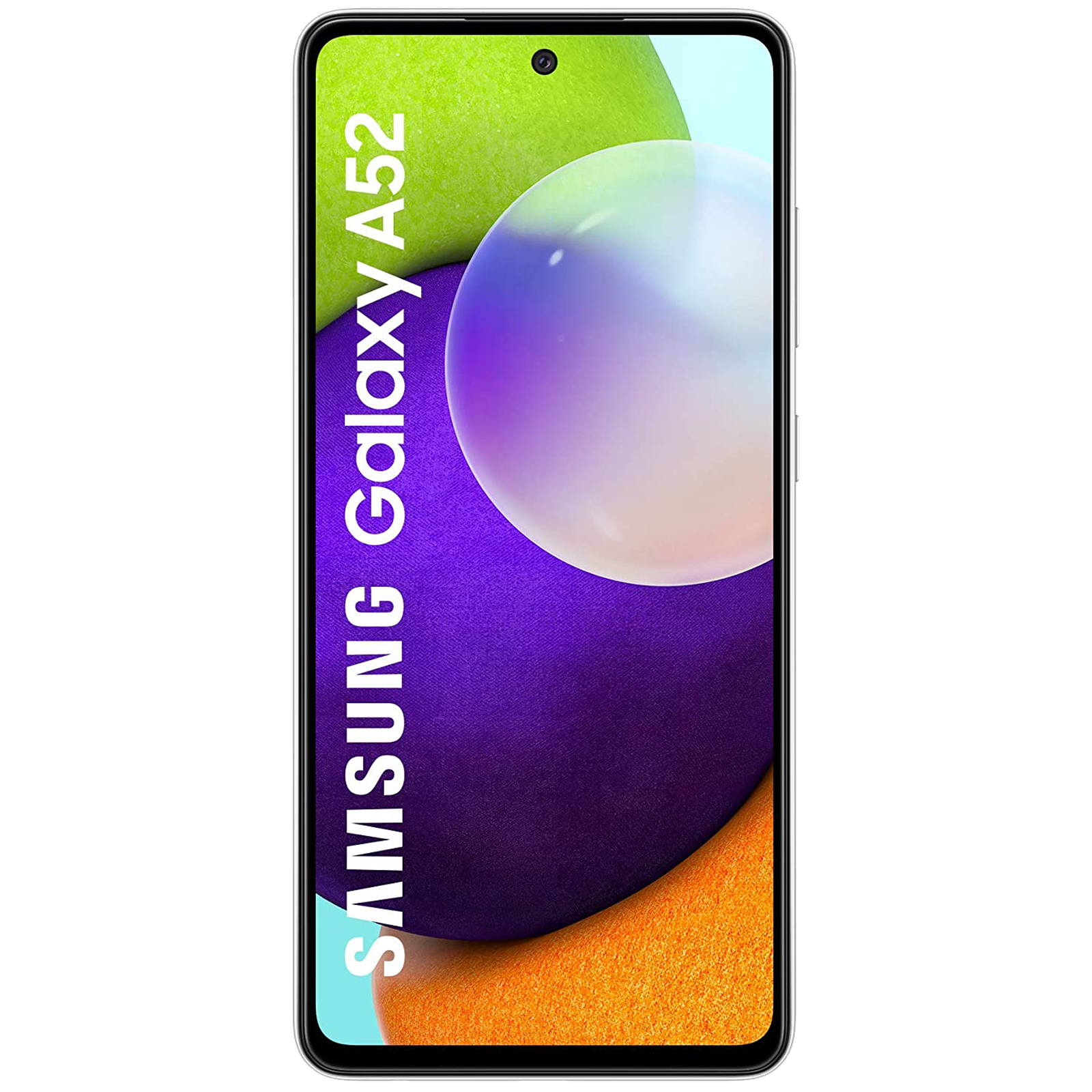

Samsung Galaxy A52 (128GB ROM, 8GB RAM, SM-A525FZWHINS, Awesome White), No color