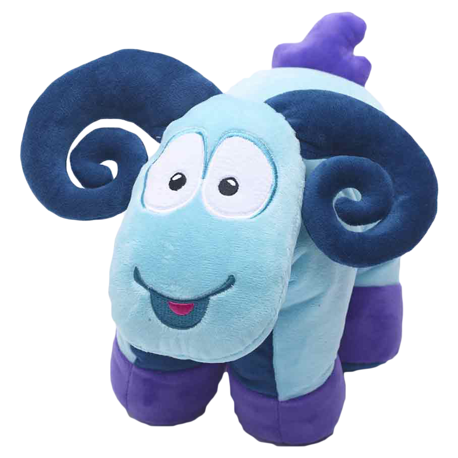 Travel Blue Sammy The Ram Polyester Neck Pillow (Soft and Comfortable, Multicolor)