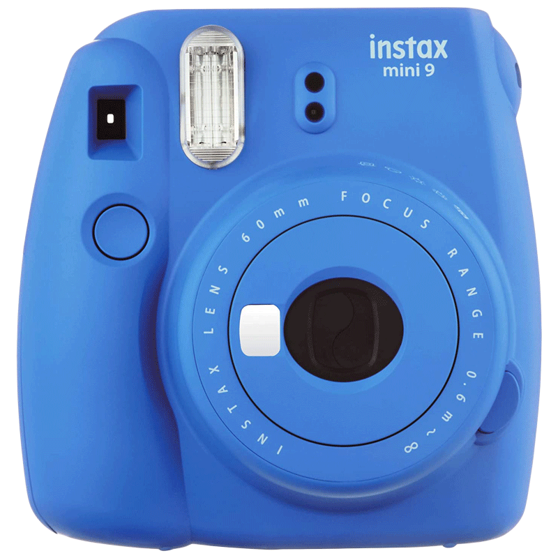 Buy Fujifilm Instax Mini 9 On-The-Go Instant Camera Kit (Automatic Film  Feeding Out, Ice Blue) Online - Croma