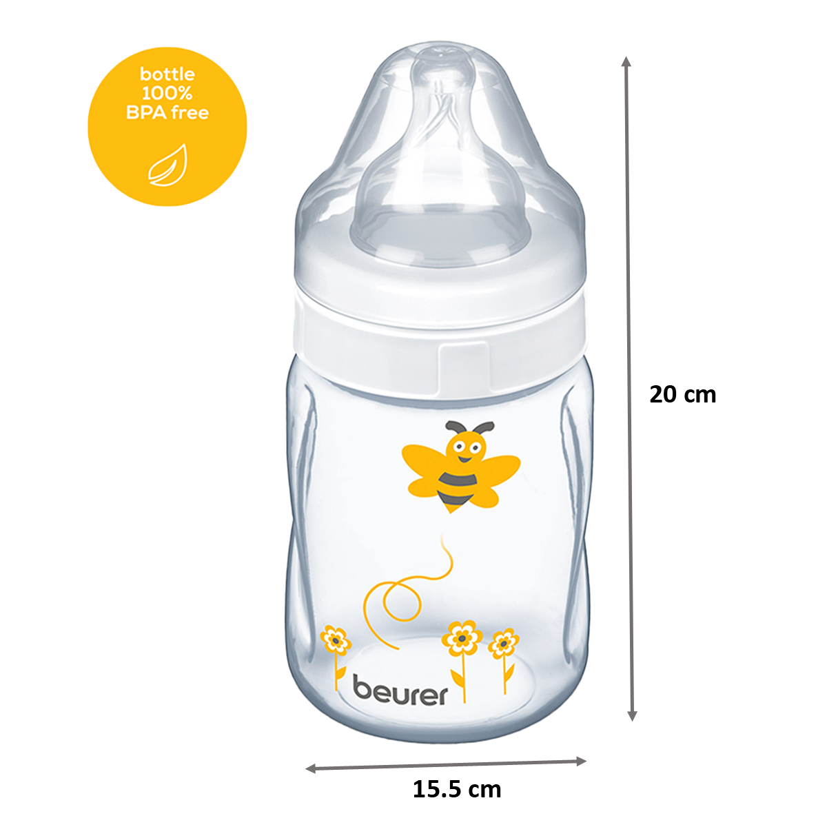 Beurer Breast Pump (Anti-Colic System, BY 15, White)_2