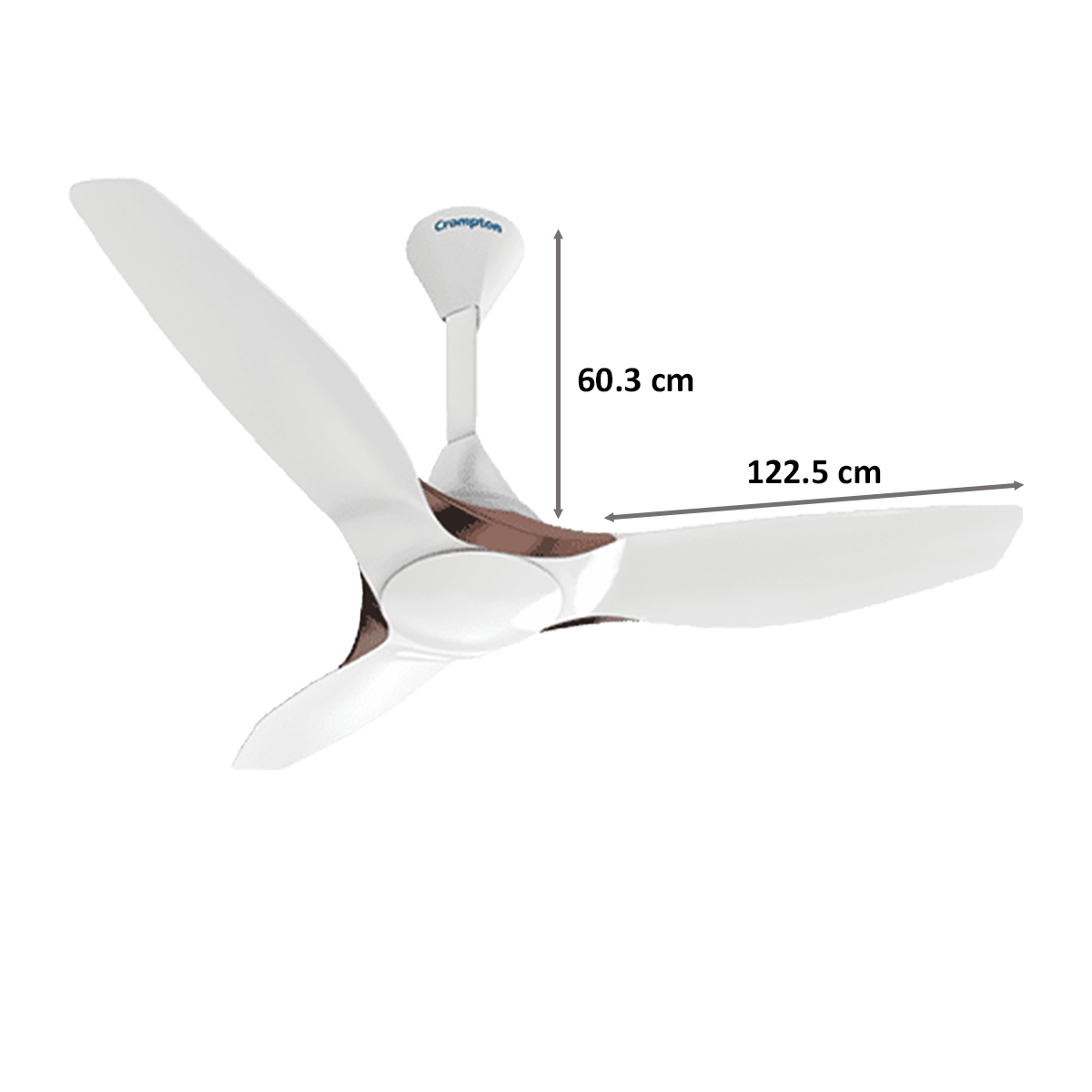 Crompton 120 cm 3 Blade Ceiling Fan (Silent Pro Enso / Silk White)_2