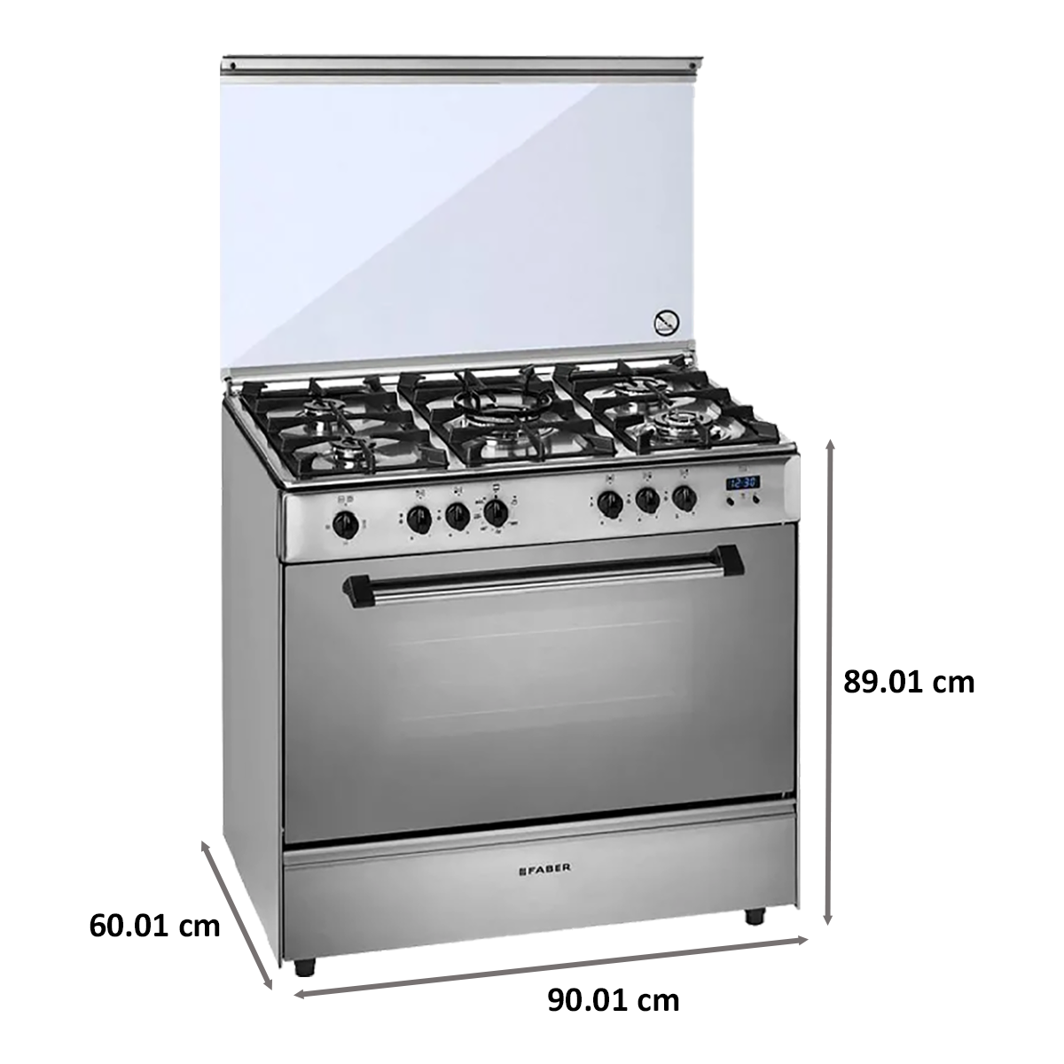 Faber Fcr 114L 5B Hecir 5 Burners Cooking Range (Stainless Steel)_2