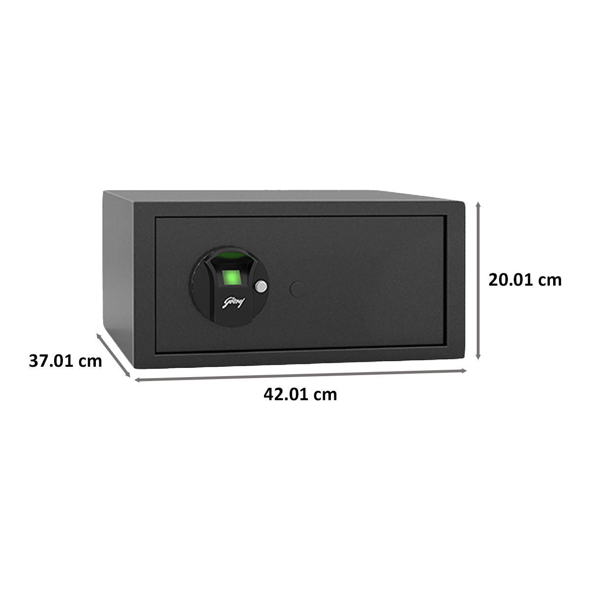 Godrej 25 Litres Safe Bio Smart Locks (NX Pro, Grey)_3
