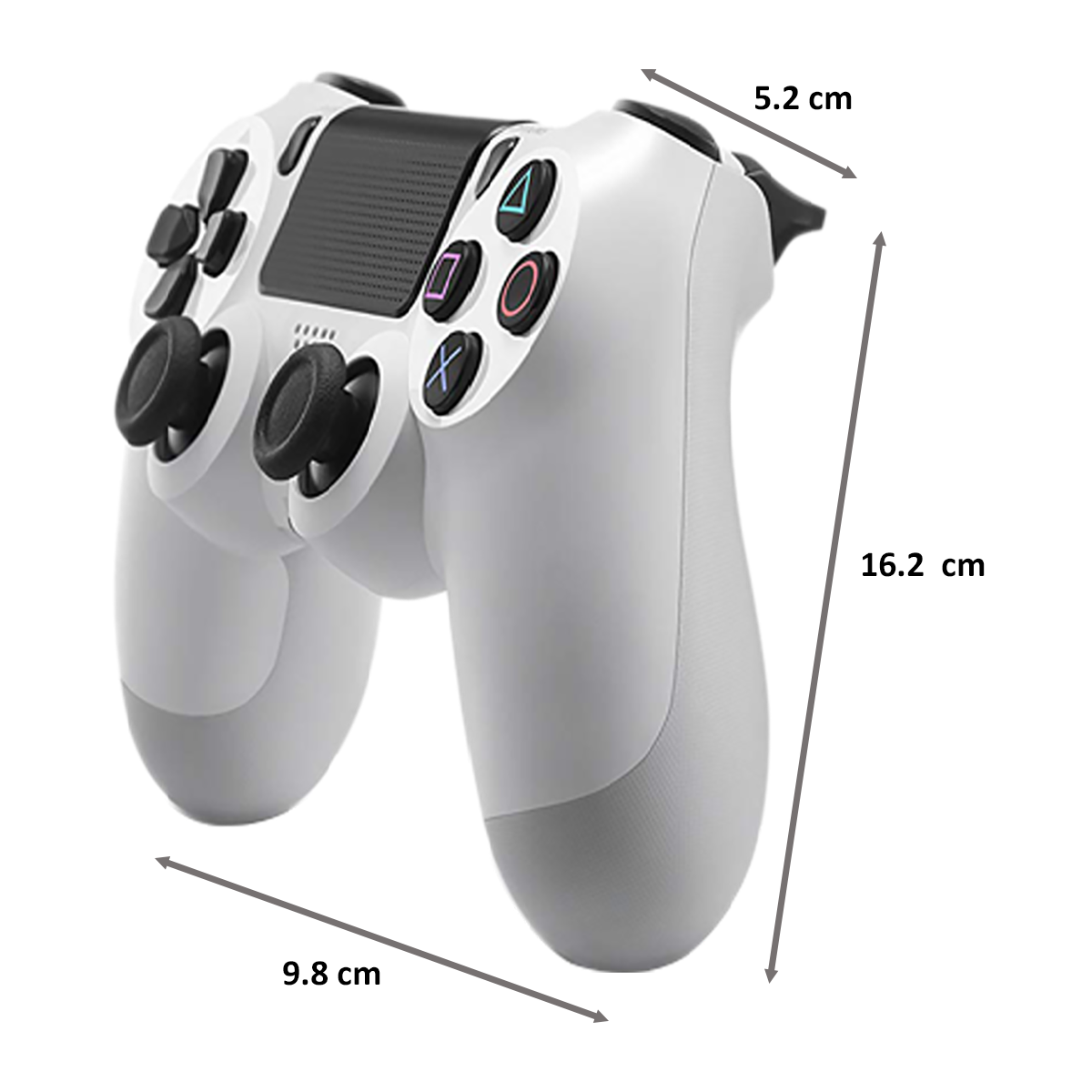 Sony Dualshock 4 Wireless Controller for PlayStation 4 (White)_2