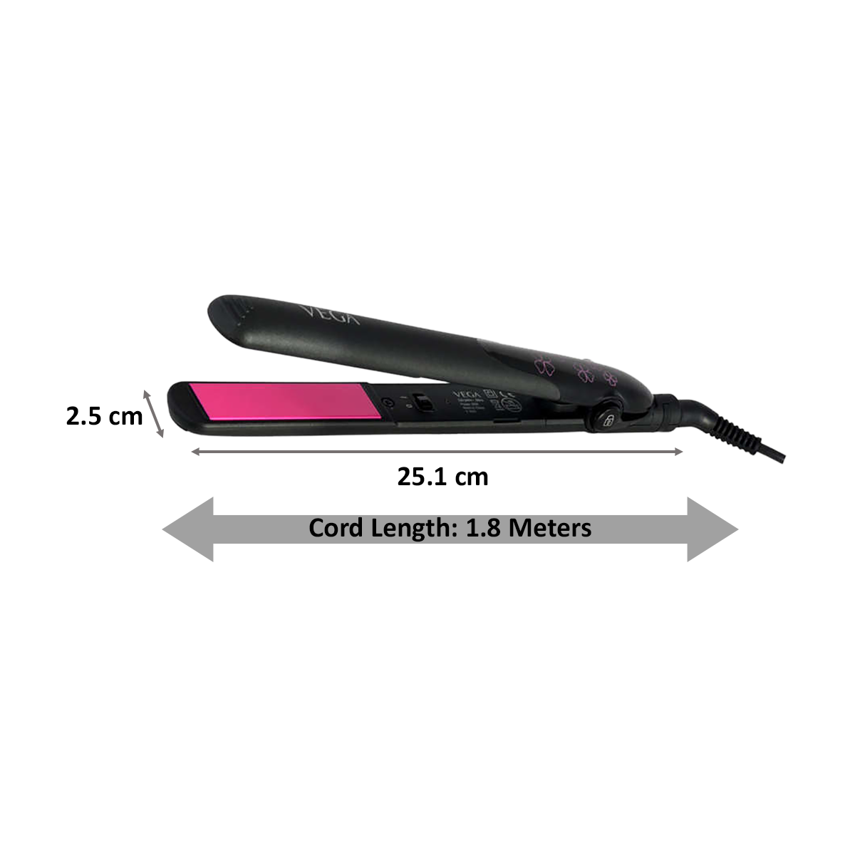 VEGA 3 In 1 Hair Styler Straightener Curler  Crimper VHSCC01 Hair  Straightener  VEGA  Flipkartcom