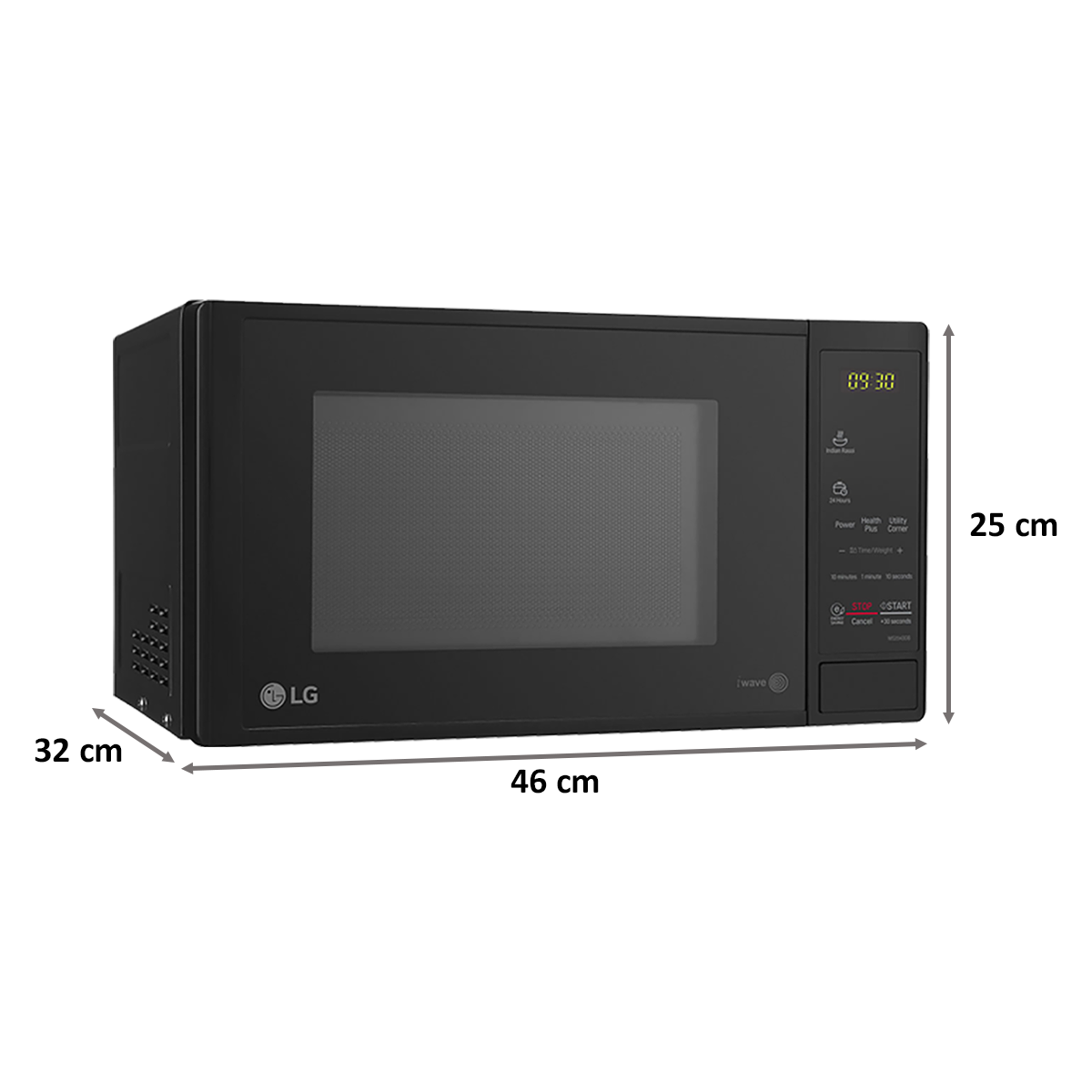 lg 20 ltr solo microwave oven