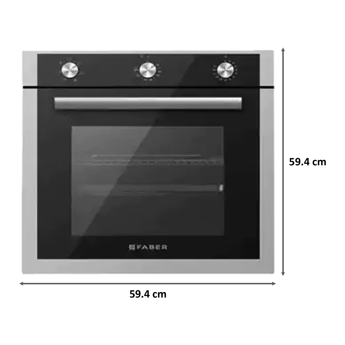 Faber 80 Litres Built-in Oven (4 Cooking Functions, FBIO 80L 4F, Black)_2