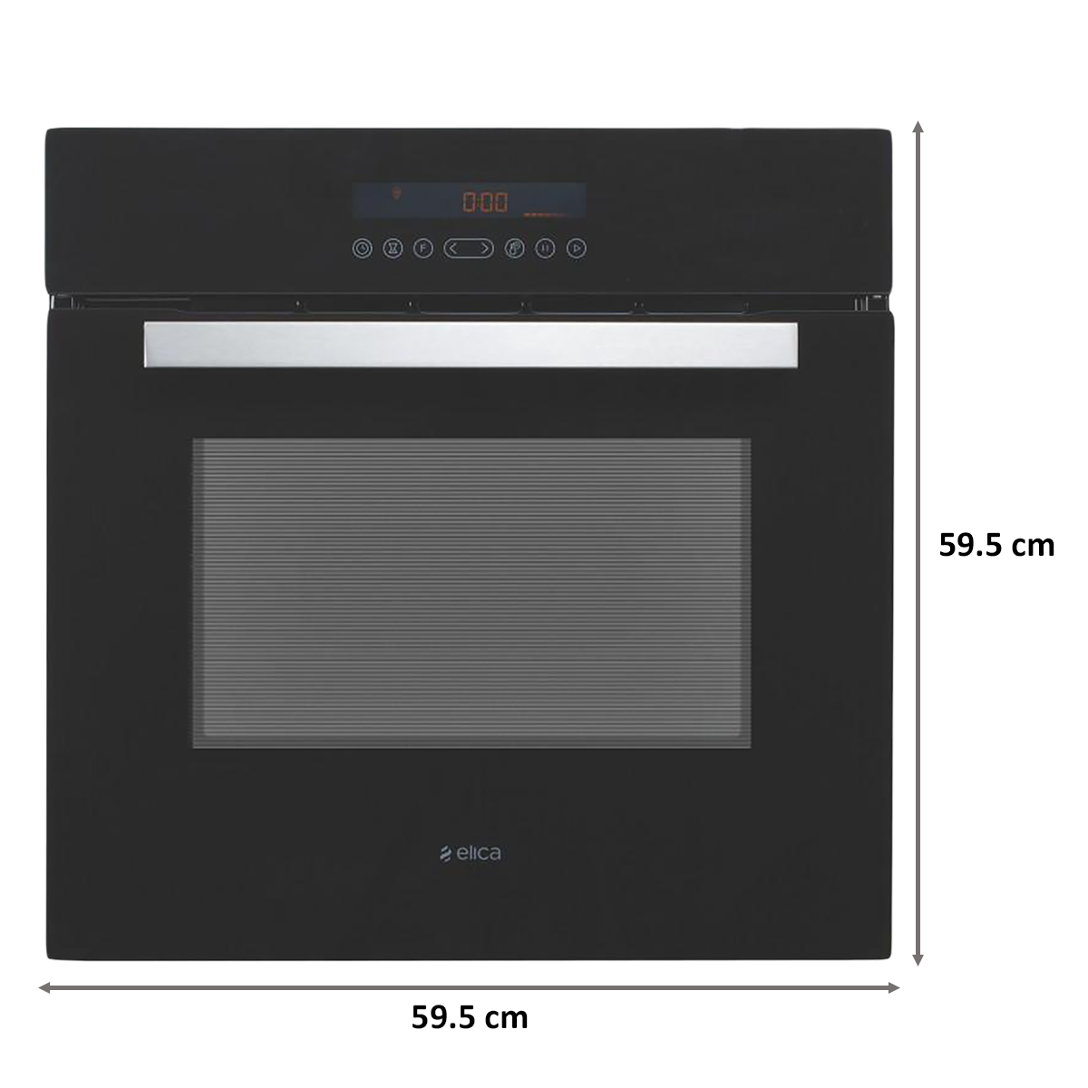 Elica 70 Litres Built-in Oven (LED Display, EPBI 1161 MTC BK, Black)_2