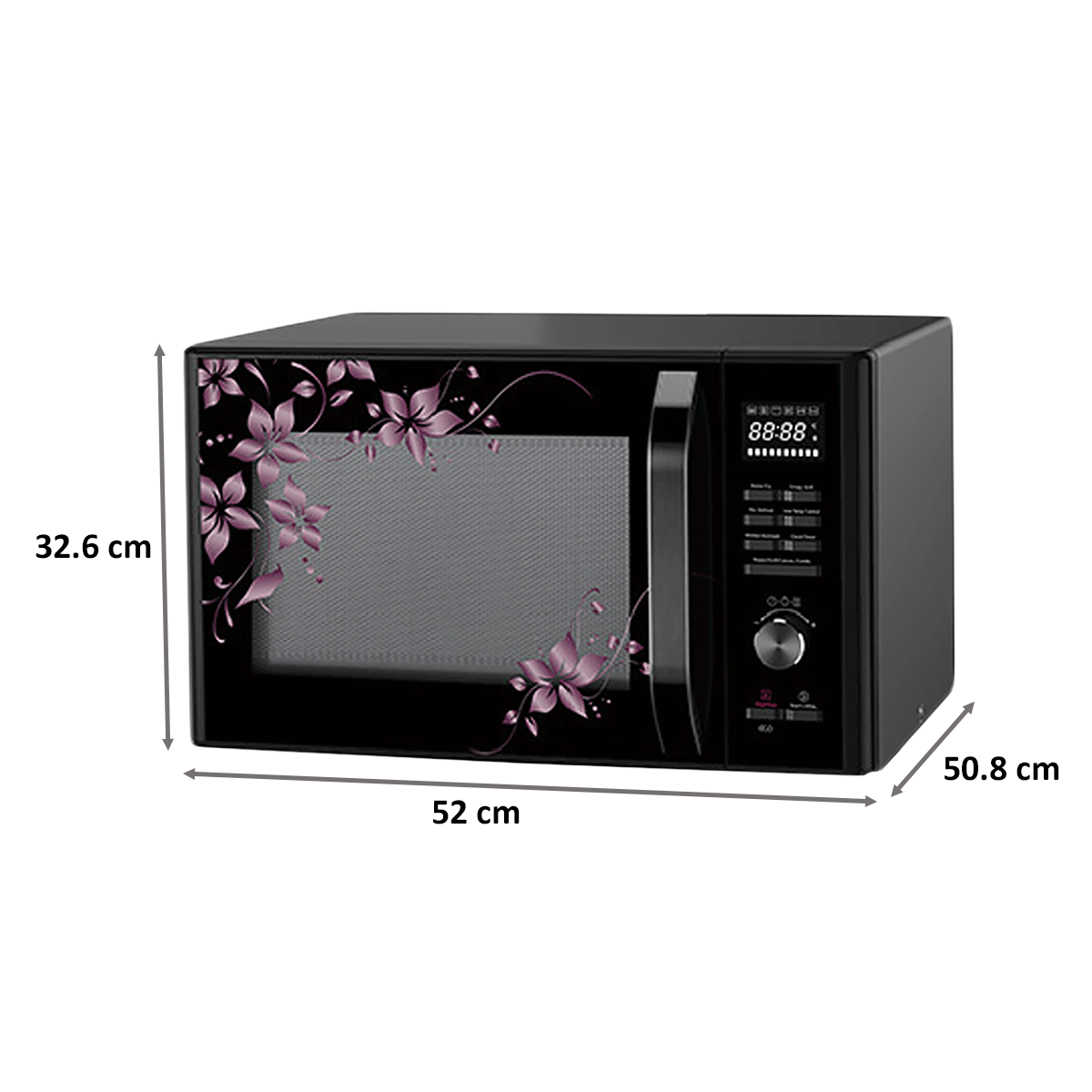 Haier 30 litres Convection Microwave Oven (HIL3001CBSH, Black)_2