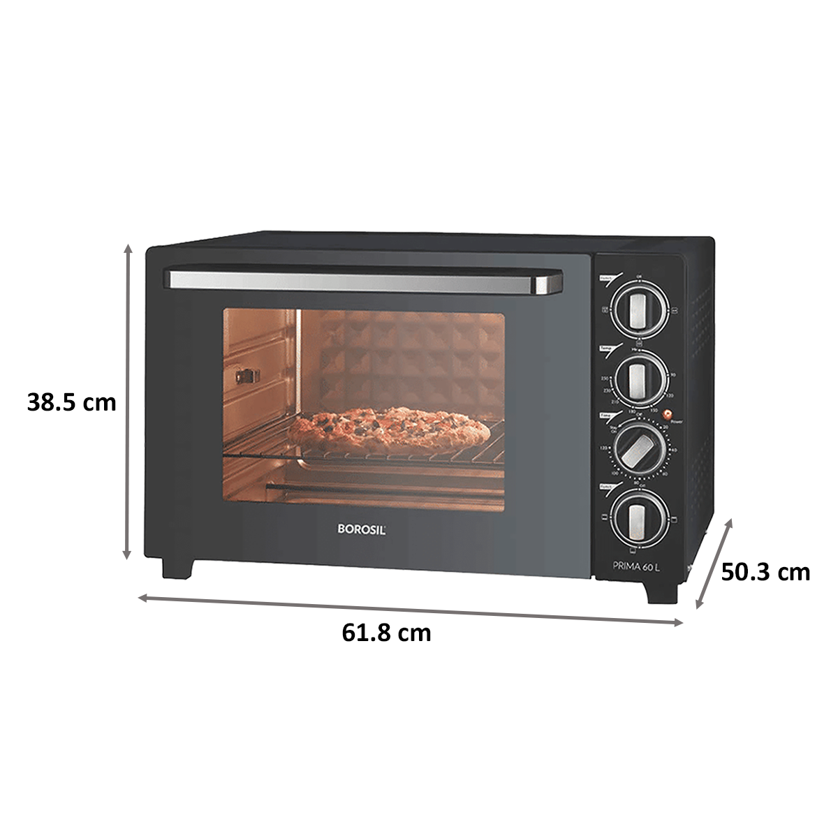 borosil oven 60 litres