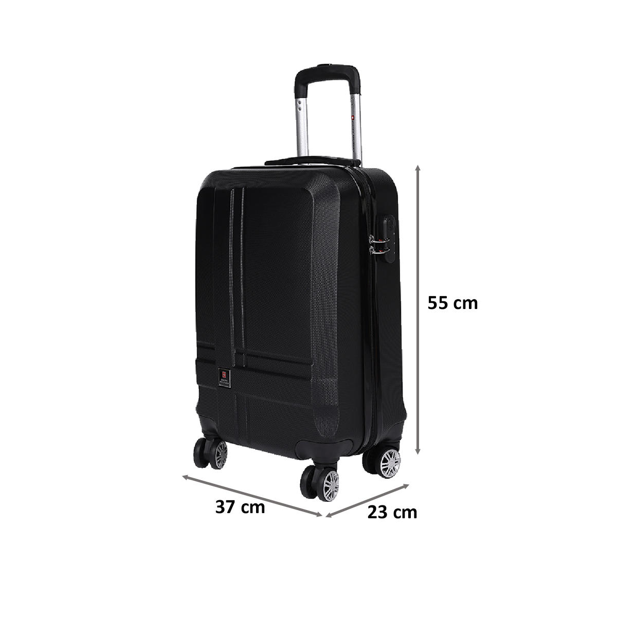 swiss military 42 litres trolley bag