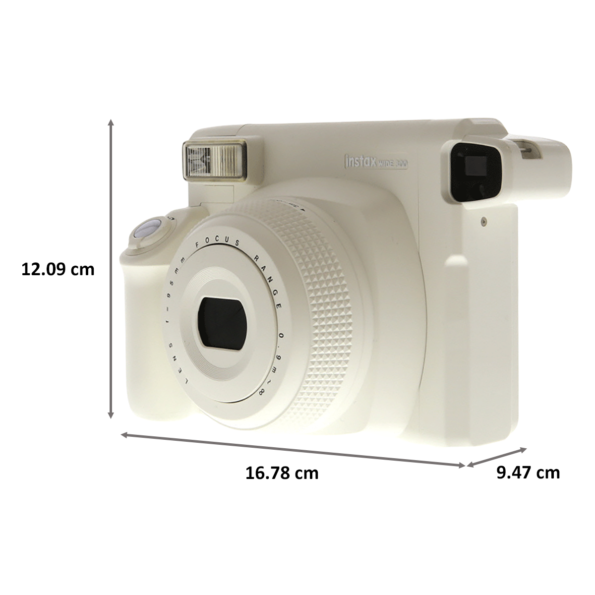 Buy Fujifilm Instax WIDE 300 Instant Camera (Wider Frame Fit, White) Online  - Croma