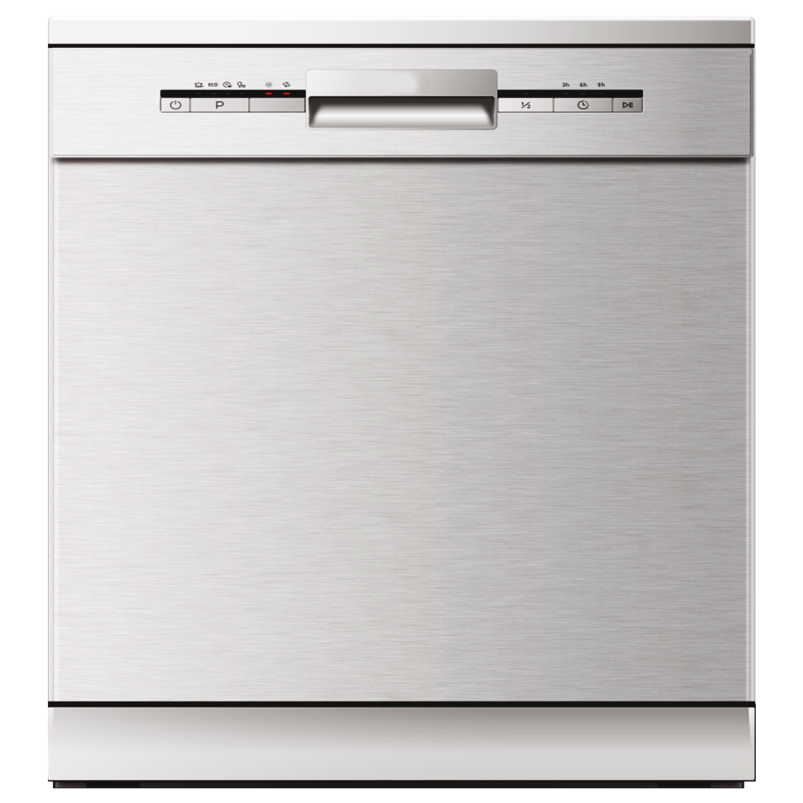 Elica 14 Place Setting Built-in Dishwasher (6 Wash Programs, WQP12-7735HR, Stainless Steel)_1