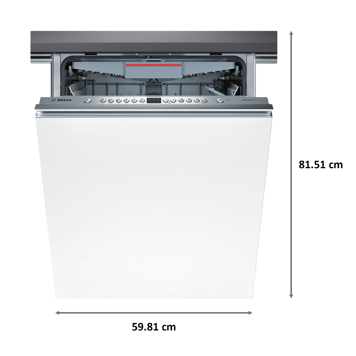 Bosch Serie 4 13 Place Setting Built-In Dishwasher (AquaSensor, SMV46KX01E, Stainless Steel)_2