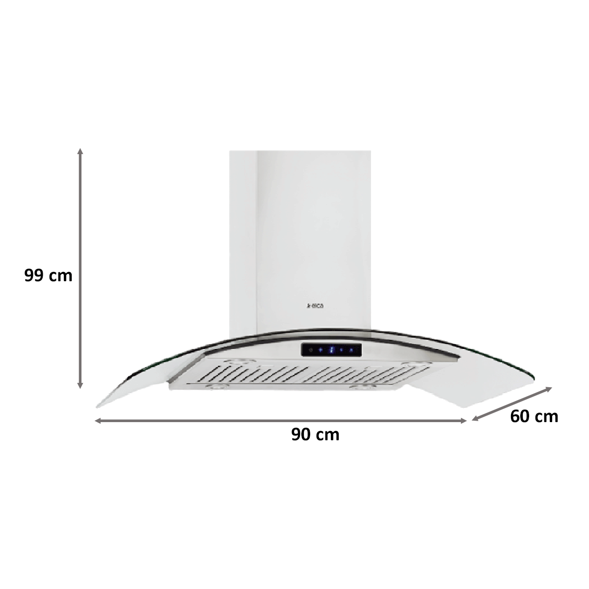 elica ceiling mounted chimney